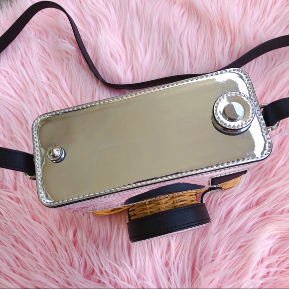 ✨HP✨Kate Spade Camera Straw Bag - Picture 7 of 8